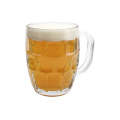 Beer Glass With Handle Dimpled Beer Stein Mug